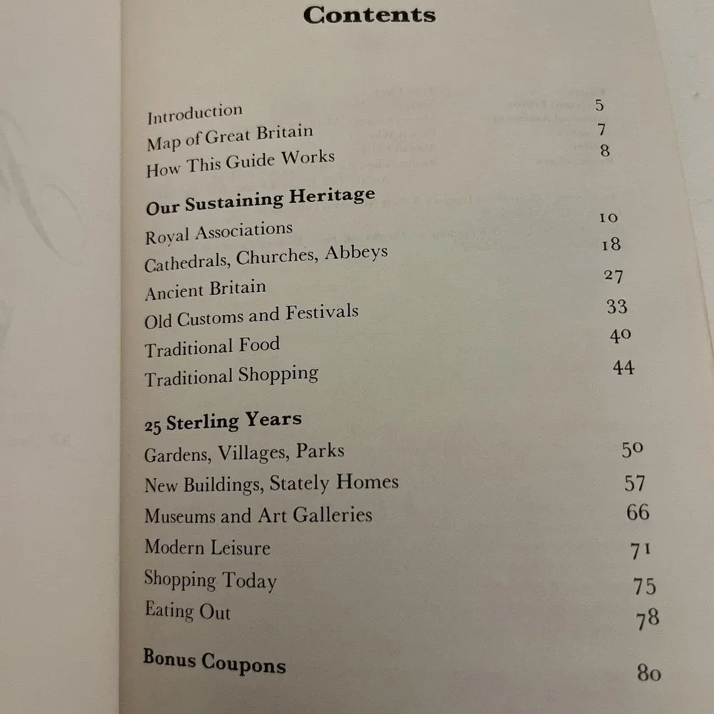British Airways Visitor's Guide to Queen Elizabeth's 25th Year Jubilee 1977